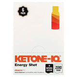 Ketone - IQ - Energy Shot - Peach - 6 x 59mL - Sup Yo
