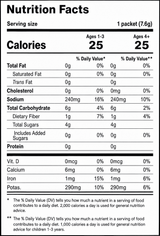 Kids Hydration - Fruit Punch Sample Pack - 6 Sticks