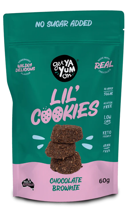 Lil' Cookies - Chocolate Brownie - 60g - Yo Keto