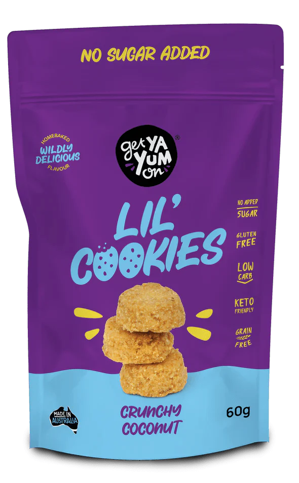 Lil' Cookies - Crunchy Coconut - 60g - Yo Keto