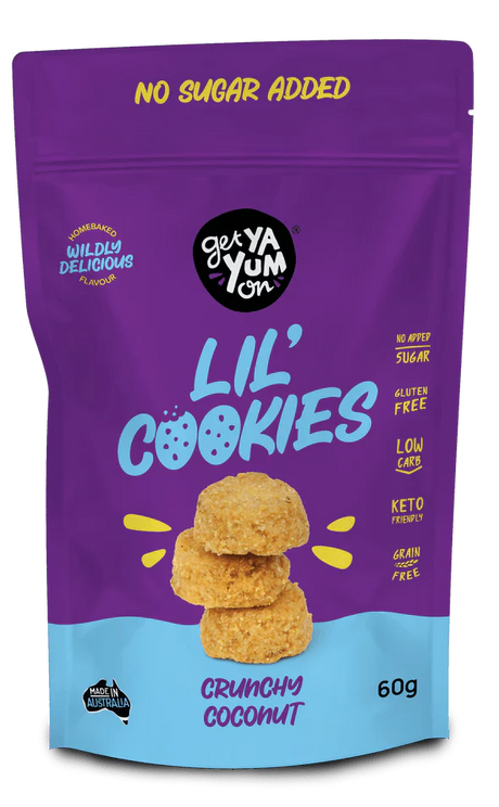 Lil' Cookies - Crunchy Coconut - 60g - Yo Keto