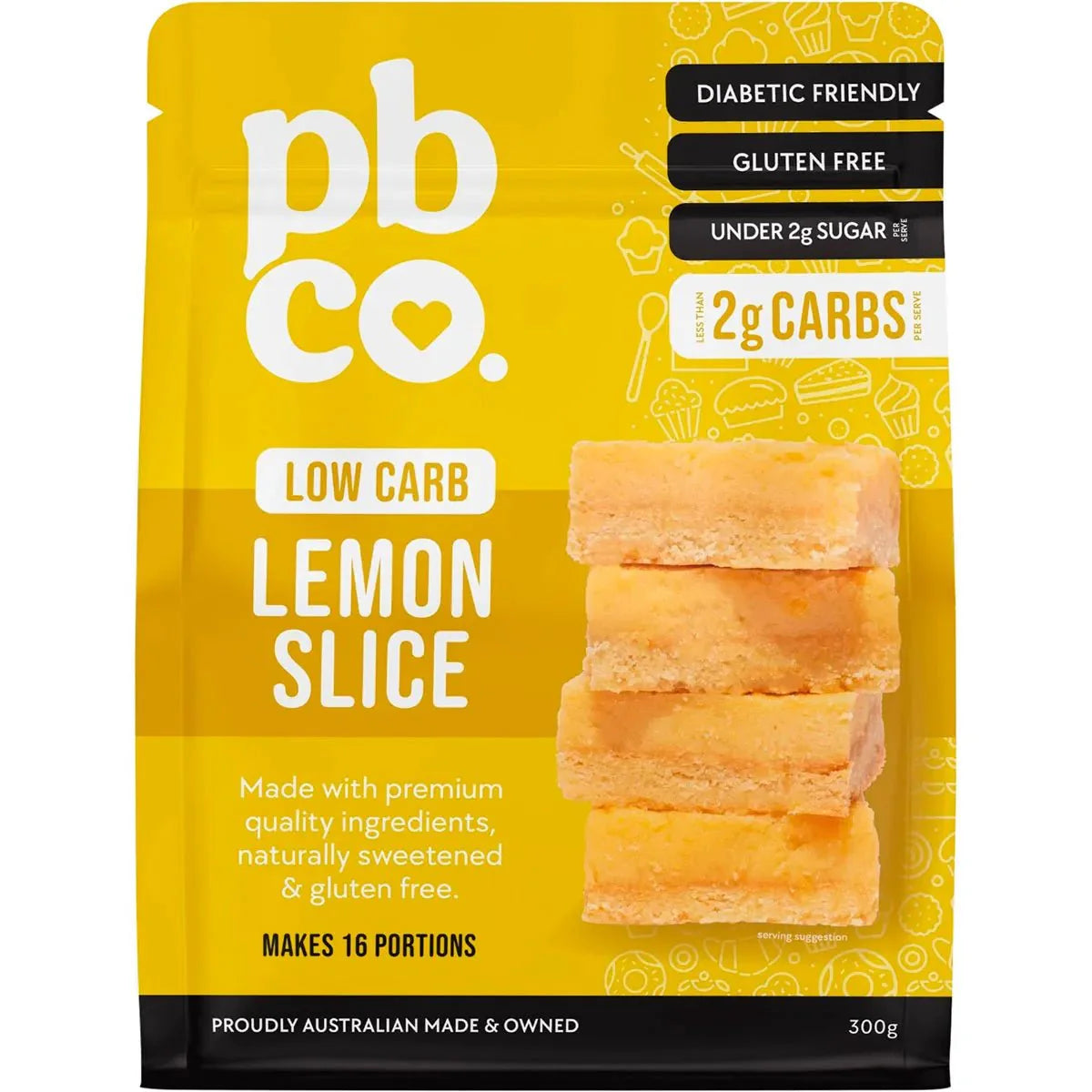 Low Carb Lemon Slice Mix - 300g - Yo Keto