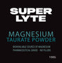 Magnesium Taurate Powder - 100g - Yo Keto