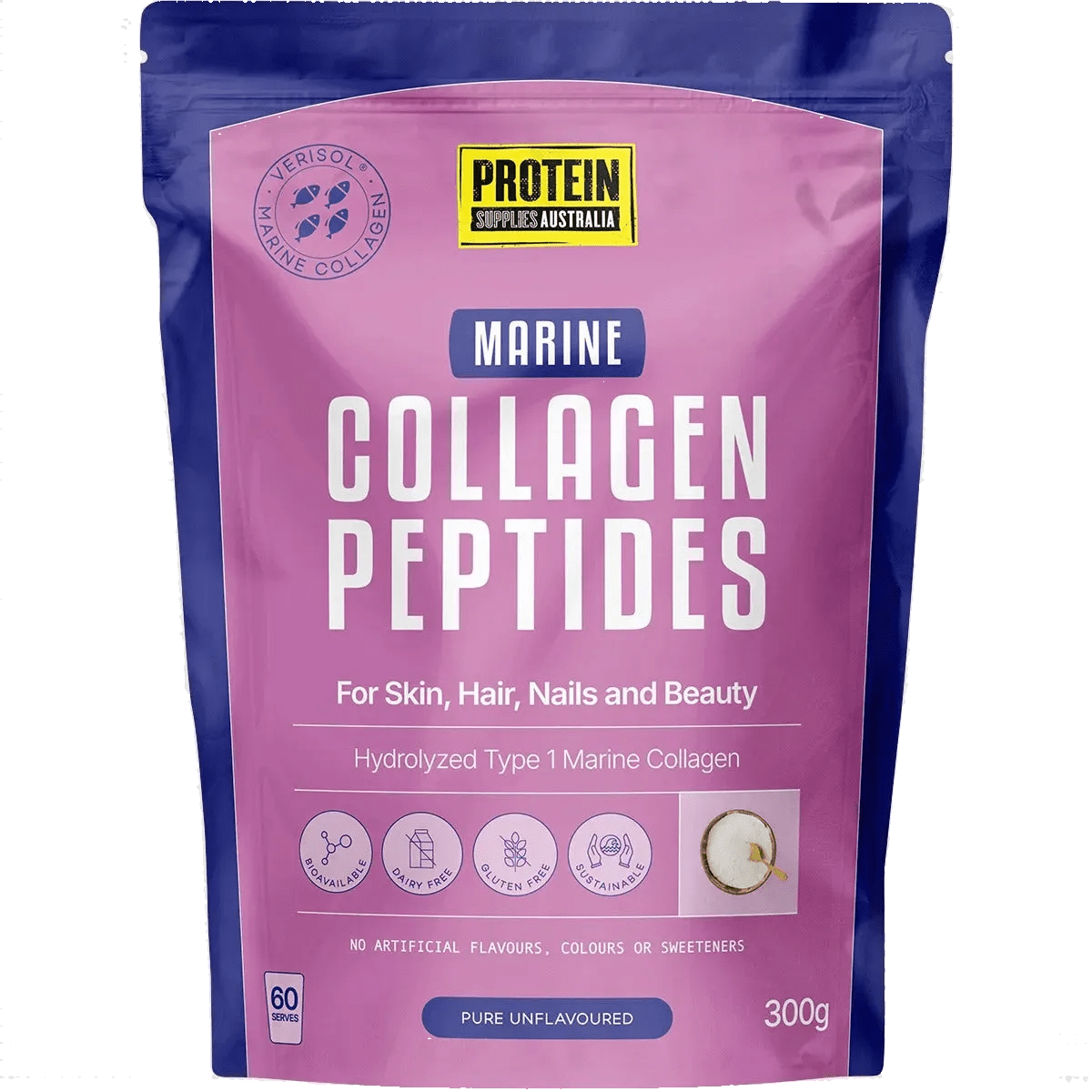 Marine Collagen Peptides Unflavoured - 300g