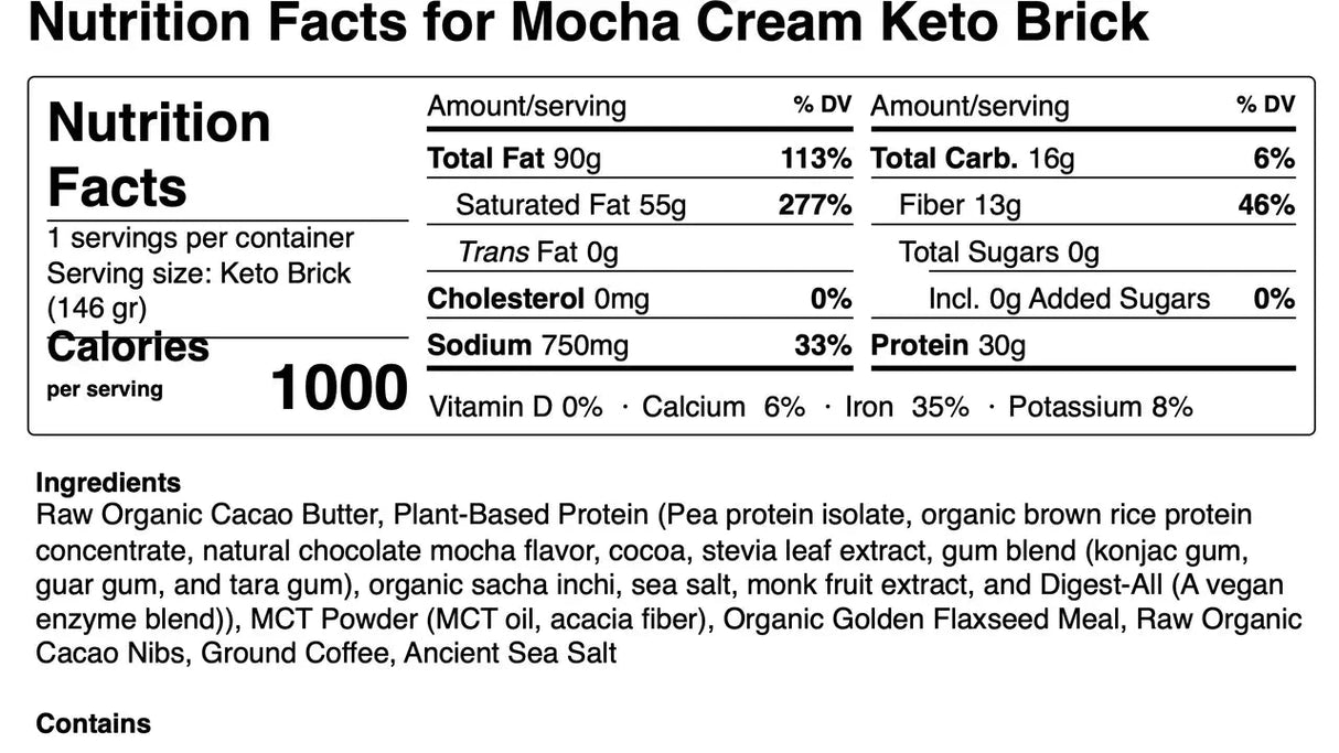 Mocha Cream - Yo Keto