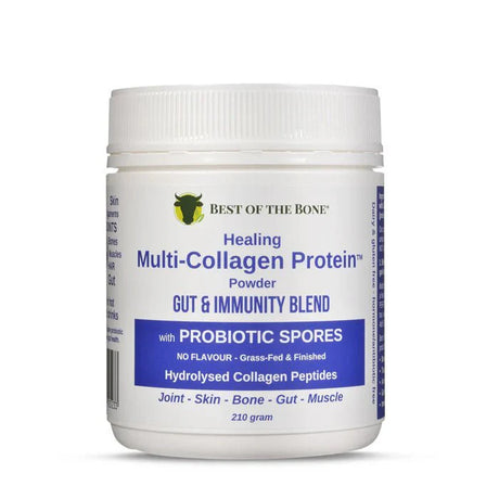 Multi-collagen Protein Peptides - Probiotic Spores - 210g - Sup Yo
