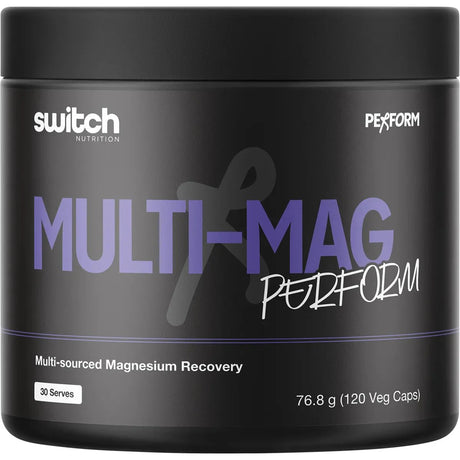 Multi - Mag Perform - Multi - Soured Magnesium Recovery - 120 capsules - Sup Yo