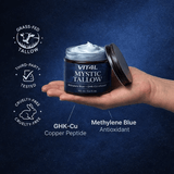 Mystic Tallow Balm - Manuka Honey - Methylene Blue and GHK-Cu Infused - 100ml