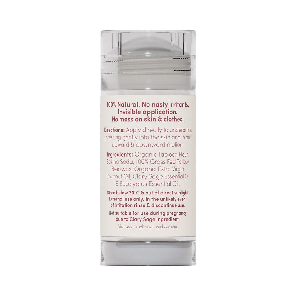 Natural Deodorant - Clary Sage & Eucalyptus - 50ml