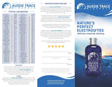 Ocean Sourced Electrolyte Drops - 60ml bottle with Aussie Trace Minerals logo and product info against ocean background