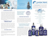 Ocean Sourced Electrolyte Drops - 60ml supplement facts and product details with mineral content and Aussie Trace Minerals logo.