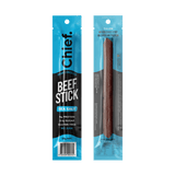 Organic Beef Stick - Sea Salt - Box of 12 by Chief, savoury low-carb keto jerky from Aussie grass-fed beef.