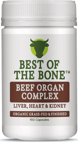 Organic Grass-fed Beef Organ Complex - 160 Capsules