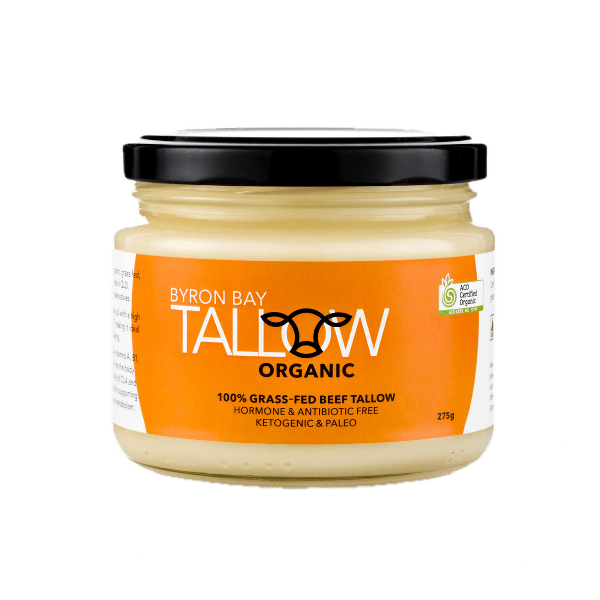 Organic Grass Fed Beef Tallow - 275g - Yo Keto