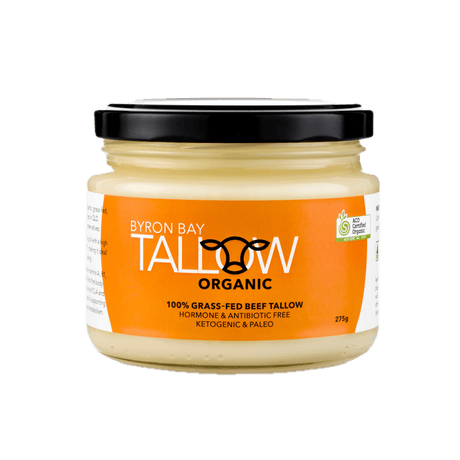 Organic Grass Fed Beef Tallow - 275g - Yo Keto