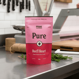 Organic Pure Freeze Dried Beef Heart Powder - 100g - Yo Keto