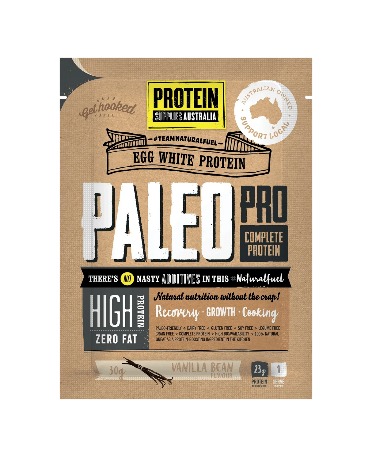 Paleo Pro Vanilla Bean Egg White Protein - 900g - Yo Keto