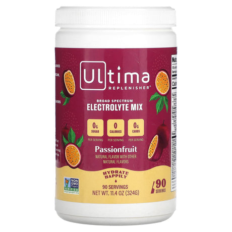 Passionfruit Electrolyte Drink Mix- 90 Serves - Yo Keto