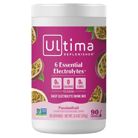 Passionfruit Electrolyte Drink Mix - 90 Serves - Yo Keto