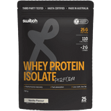 Perform Whey Protein Isolate - Vanilla 750g by Switch Nutrition, keto-friendly, low carb, 25g protein per serve, 750g pouch