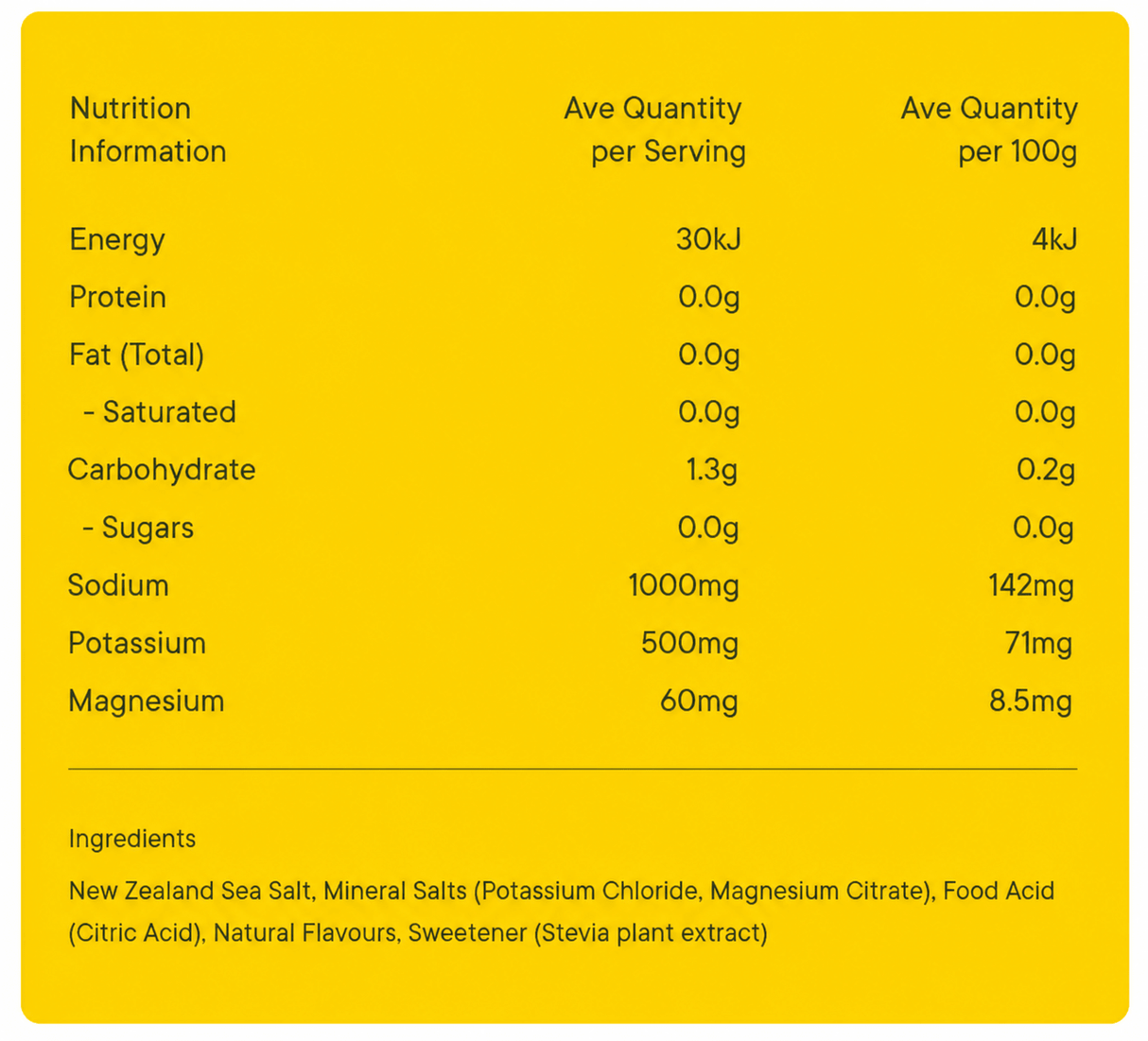 Pineapple Hydration Drink Mix - 12 Sachets