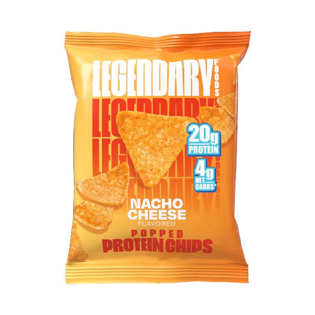 Popped Protein Chips - Nacho Cheese - 34g - Sup Yo