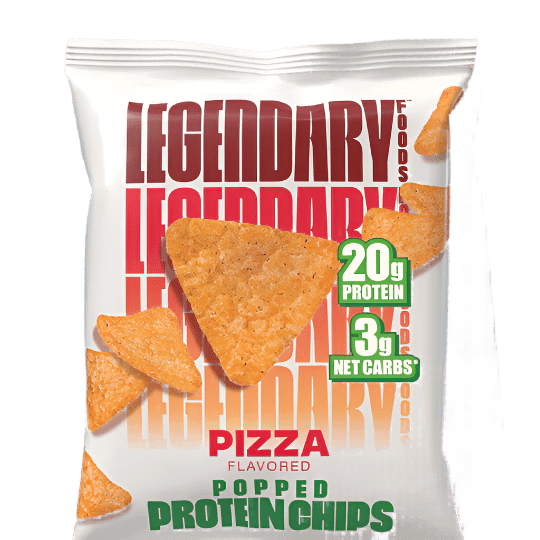Popped Protein Chips - Pizza - 34g - Yo Keto