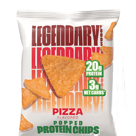 Popped Protein Chips - Pizza - 34g - Yo Keto