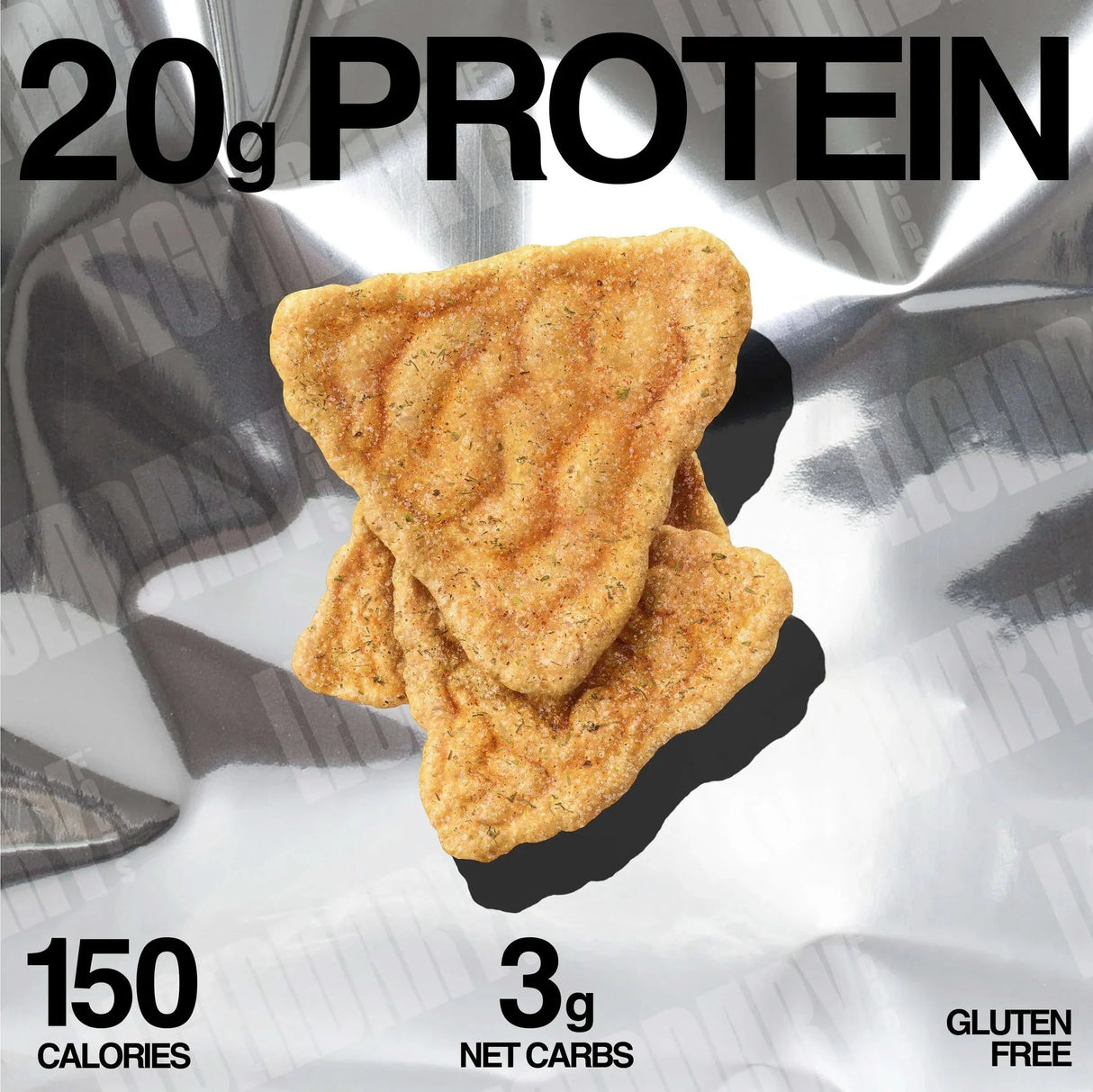 Popped Protein Chips - Ranch - 34g - Yo Keto