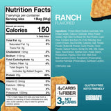 Popped Protein Chips - Ranch - 34g - Yo Keto