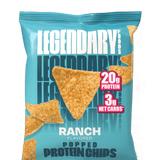 Popped Protein Chips - Ranch - 34g - Yo Keto