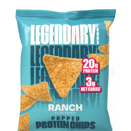 Popped Protein Chips - Ranch - 34g - Yo Keto