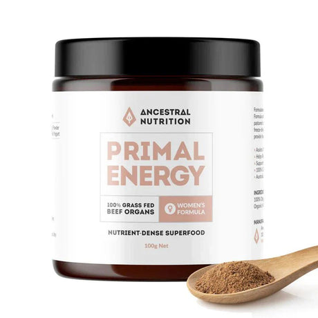 Primal Energy Women Grass - Fed Beef Organ Powder - Sup Yo