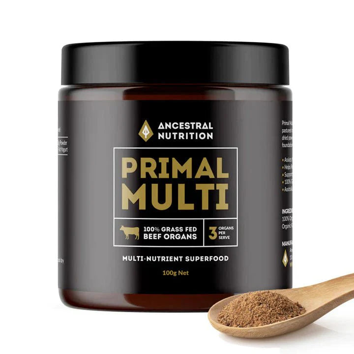 Primal Multi Grass - Fed Beef Organ Powder - 100g - Sup Yo