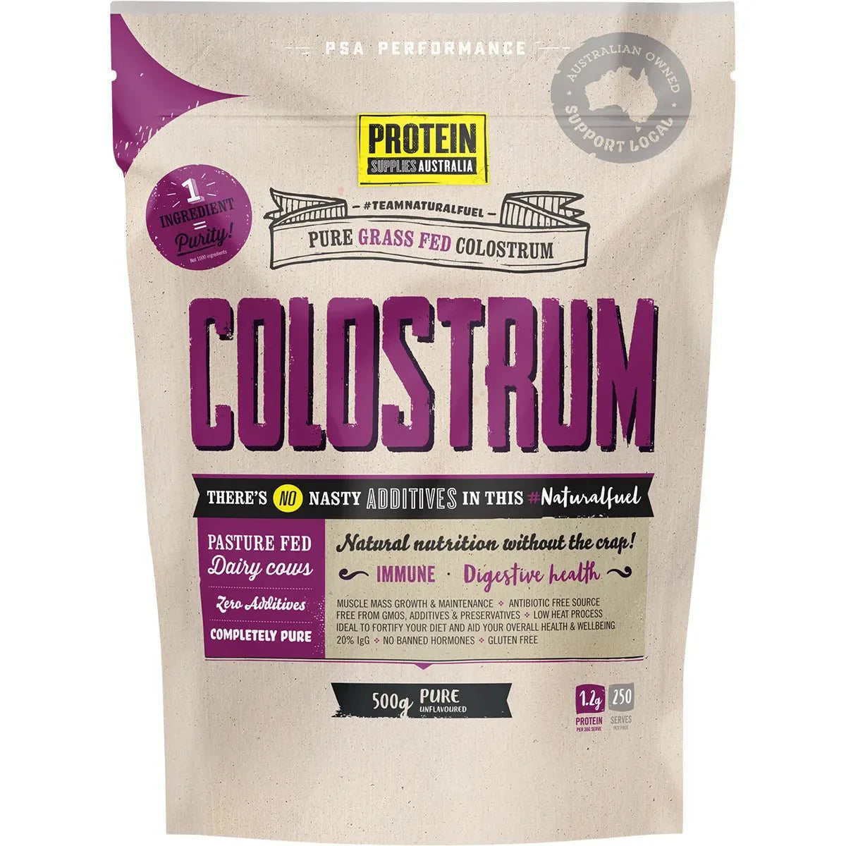 Pure Grass Fed Colostrum - 500g - Sup Yo