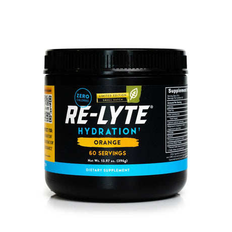 Re - Lyte Electrolyte Mix - Orange - Tub - 60 Serves - Limited Edition - Yo Keto