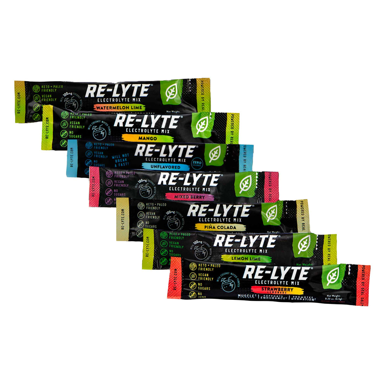 Re-Lyte® Electrolyte Mix Variety Pack (7 ct.) - Yo Keto