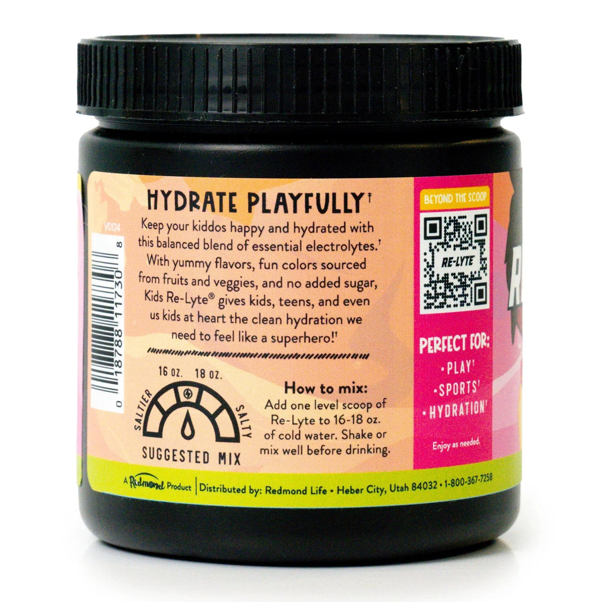 Re - Lyte Kids Hydration - Pink Lemonade - Tub - 45 Serves - Sup Yo