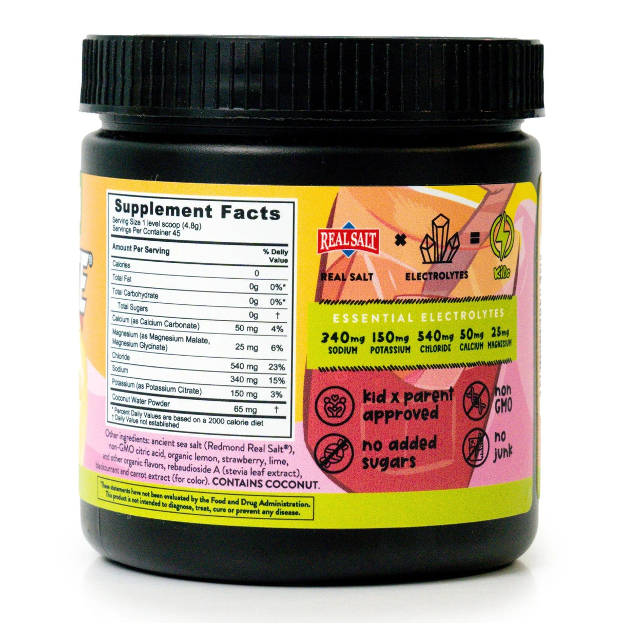 Re - Lyte Kids Hydration - Pink Lemonade - Tub - 45 Serves - Sup Yo