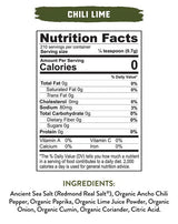 Real Salt Seasonings - Chili Lime Shaker - 147g