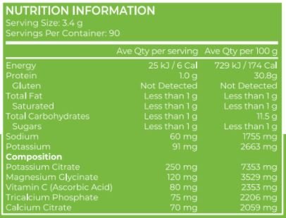 ReVitalise Electrolyte Drink - Sour Apple - 90 Serves - Yo Keto