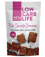 Low Carb Life Rich Chocolate Brownies - 300g keto bake mix, low carb, gluten free, popular dessert from Baking collection.