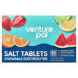 Venture Pal Salt Tablets - Variety Pack - 40 Serves with lemon, watermelon, orange, and strawberry flavored chewable electrolytes.
