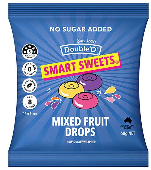 Smart Sweets - Mixed Fruit Drops - 60g - Sup Yo