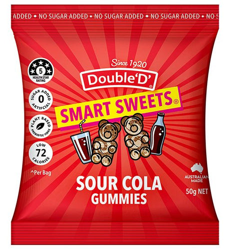 Sour Cola Gummy Bears - 50g - Yo Keto