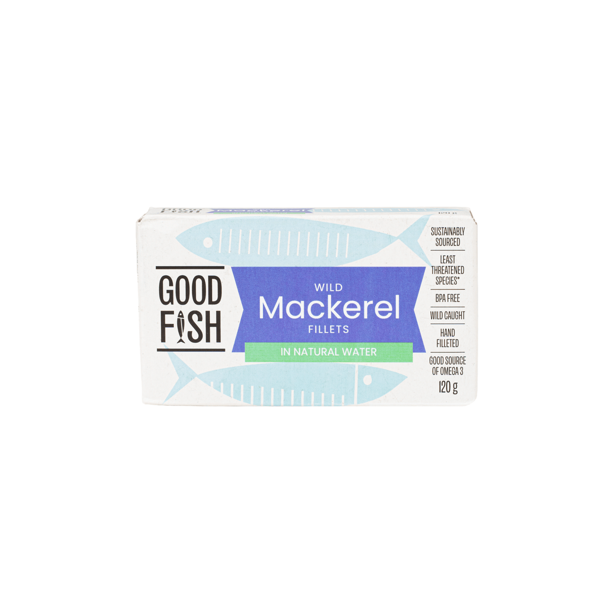 Spanish Mackerel in Natural Water - 120g Can
