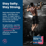 Strawberry Electrolyte Drink Mix - 30 Sticks by Venture Pal supporting hydration for Drinks, Electrolytes, Dirty Keto, Low Carb, Functional.