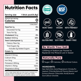 Strawberry Lemonade Electrolyte Drink Mix - 30 Sticks nutrition facts and supplement details by Venture Pal, Drinks Electrolytes OOS Functional.