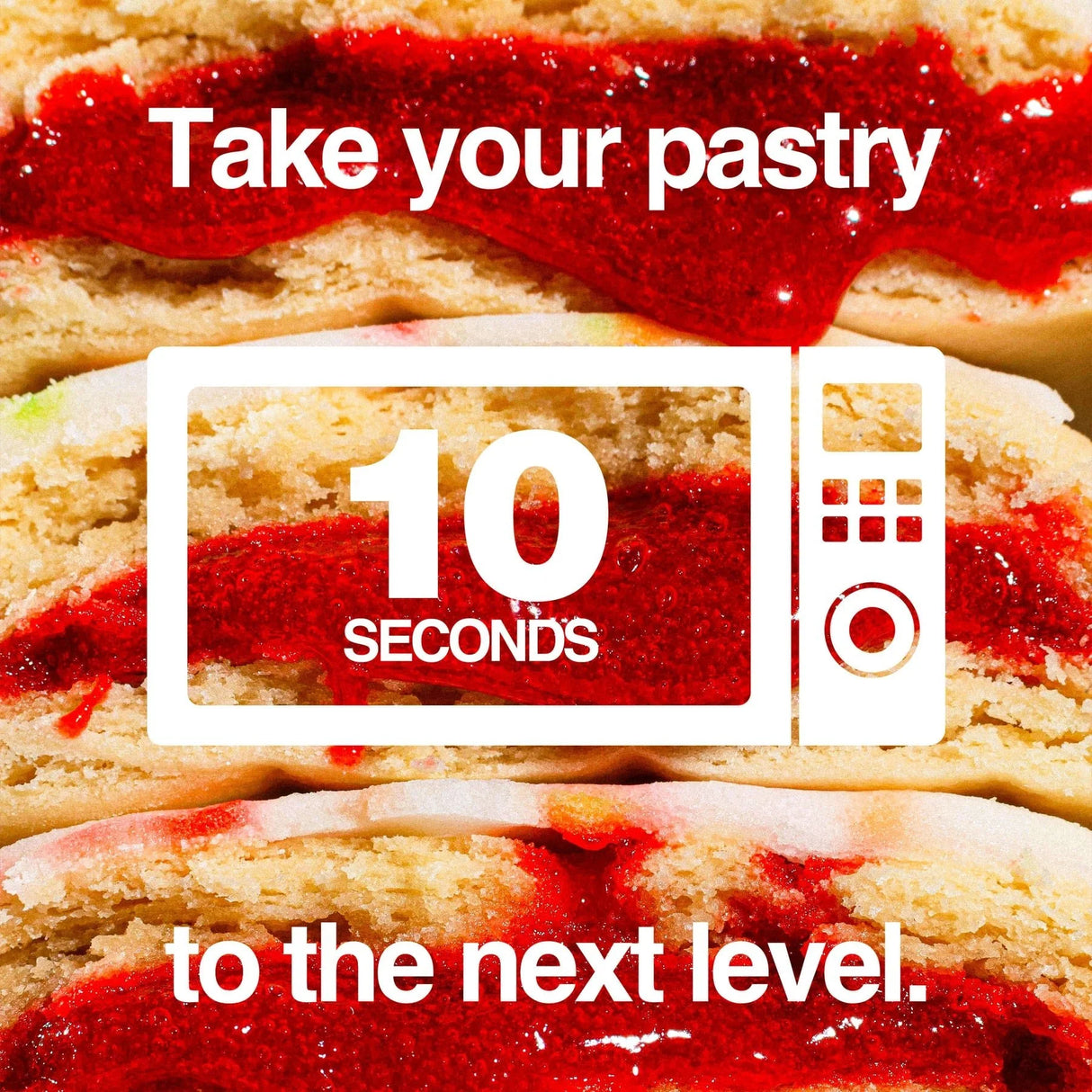 Strawberry Protein Pastry - 61g - Sup Yo