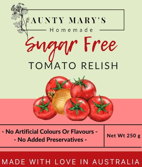 Sugar Free Tomato Relish - Yo Keto